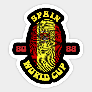 Spain World Cup 2022 Sticker